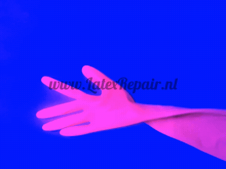 Gants en latex - Neon/UV fuchsia - Longs - Op&eacute;ra (Lollipop Latex)