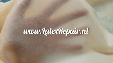 Exclusief latex - 3D structuur Barok - transparant naturel - 80119