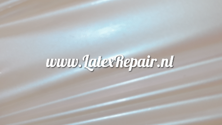Latex 0.40 | Sparkly Pearl - Ivory White - Semi Transparant - Extra breed! (&plusmn; 108 cm)