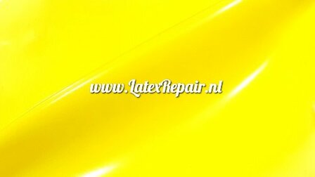 neon geel yellow gelbe jaune latex rubber sheet