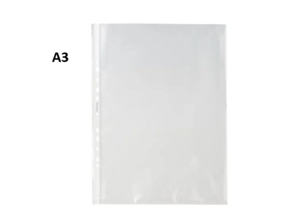 Showtassen - A3 - 11 gaats - transparant