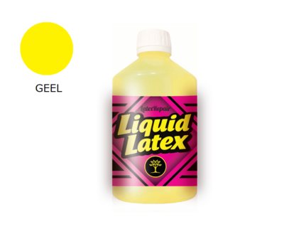 vloeibaar latex rubber geel