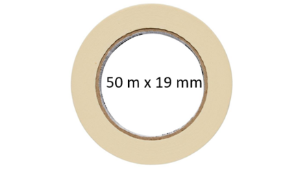 schilderstape 50 m papiertape
