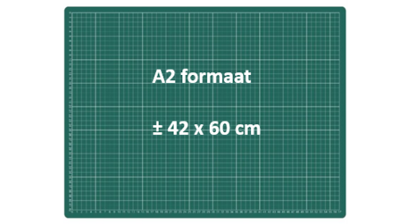snijmat A2 45 x 60 cm
