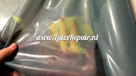Latex 0.40 | Thermochromisch - Groen - pink - licht groen - Extra breed! (&plusmn; 108 cm)
