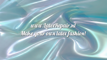 Latex 0.40 | Sparkly Pearl - Tropical Blue - Semi Transparant latexrepair