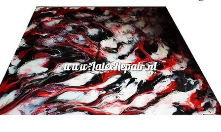 Latex sheeMarmer effect latex stof sheet fabrict met marmer effect marbled marmor