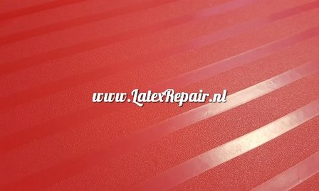 Red striped latex matt high-gloss relief structure 3d