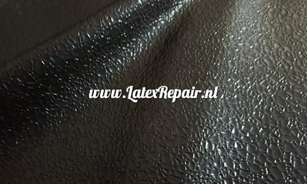 Latex met relief van cracked ice 3d sheet om latex hoody te maken