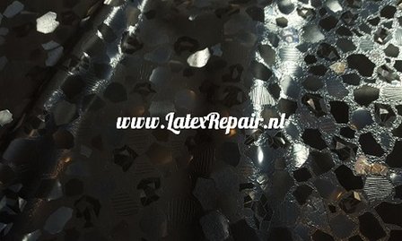 3d latex stof glasscherven relief structuur om zelf latex kleding van te maken zoals een jurkje