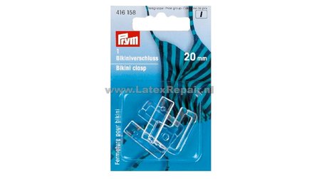 416158 Bikini sluiting groot stevig plastic 2 cm