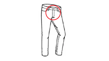rits plaatsen maken in lange broek jeans spijkerbroek latex zelf maken online workshop cursus