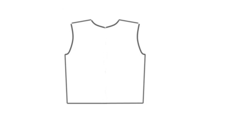 patroontekenen bovenlichaam patroon latex tanktop hemd shirt workshop cursus