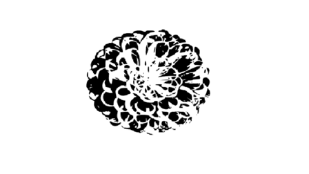 bloem maken van latex pattern flower blumen gummi 02