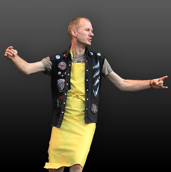 latex schort zelf gemaakt patroon latex kleding