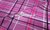 latex sheet tartan pink