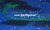 Latex sheet - Galaxy blue/green 1253