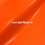 neon oranje latex rubber sheet gummi