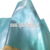 shimmery tropical blue transparent latex sheet rubber