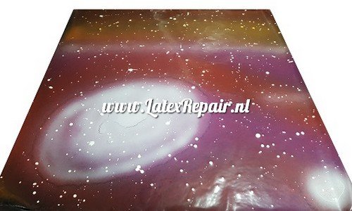 Latex galaxy sheet rood 02