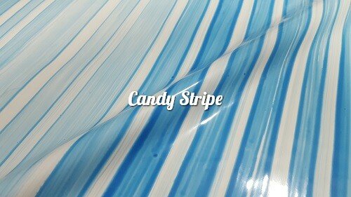 Candy stripe latex pyjama 05