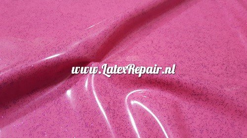 pink violet glitter roze latex