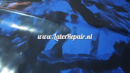 royal blue black latex 01