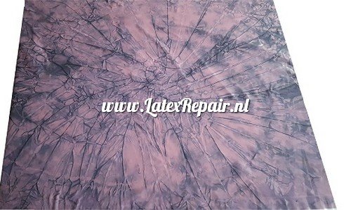 Latex sheet - Tye dye - purple/black star 1219