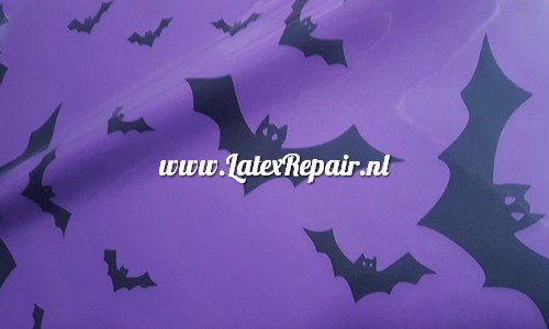latex sheet vleermuis bat