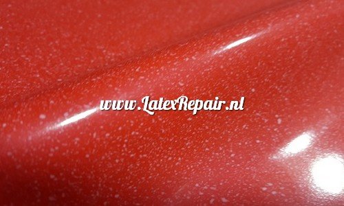latex sheet snow strom red white