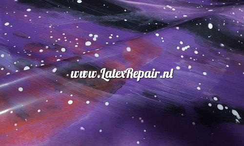 Latex sheet - Galaxy pink/violet 1252