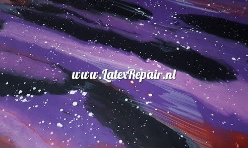 Latex sheet - Galaxy pink/violet 1252