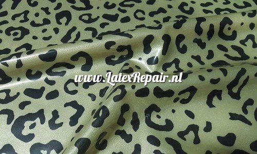 Latex sheet - Leopard metallic gold 1268