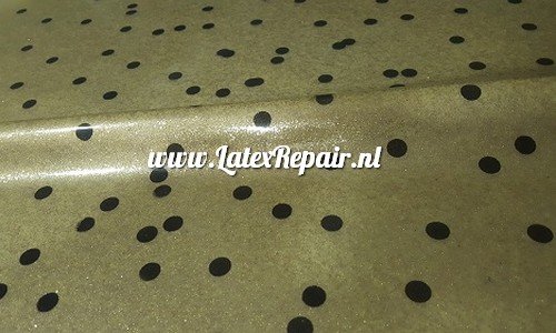 Latex sheet - Stippen glitter metallic goud 1282
