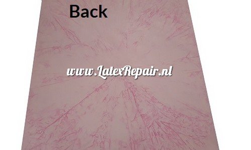 Latex sheet - Crystal marble - Wit/roze 1293