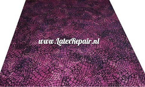 Latex sheet - Snake pink violet 1327