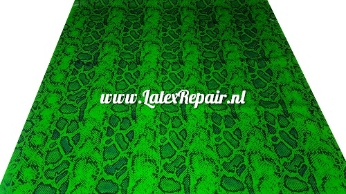 Latex sheet - Snakeskin - Neon green - 1340