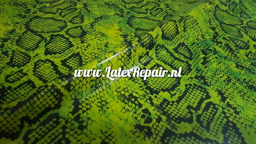 Latex sheet - Snakeskin - Green tones mix - 1346
