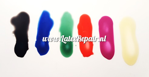 Hoe maken wij de juiste latex kleuren?