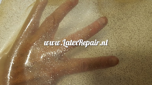 Latex sheet - Glitter goud/brons - 1401