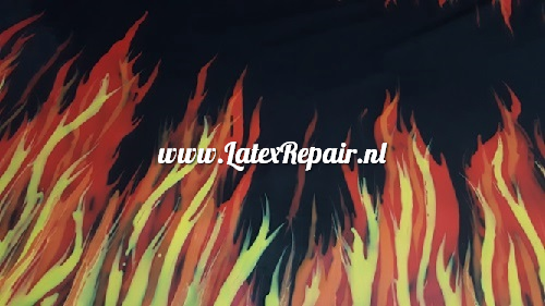 Latex sheet - Vuur en vlammen - 1408
