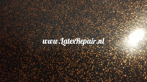 Latex sheet - Glitter rood koper/zwart - 1459