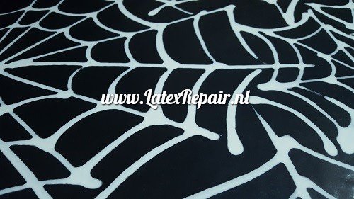 Latex spinnenweb cobweb halloween cosplay