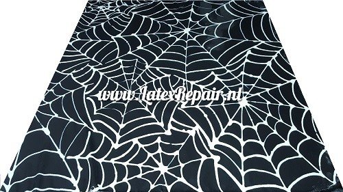 Latex spinnenweb cobweb halloween cosplay