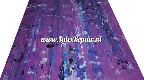 Latex sheet - Mix violet - 1486