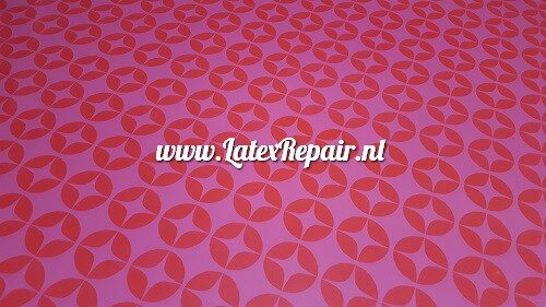 Latex sheet - Retro pink red - 1507 - korting!