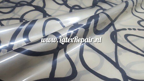 Exclusief latex - Patroon lava - 1515