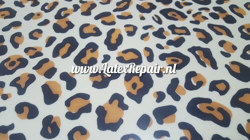 Latex sheet - Leopard bruin 