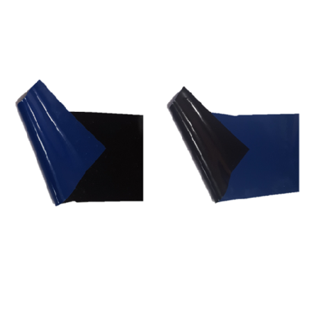 Latex 0.40 | Blauw/zwart ± 80 cm