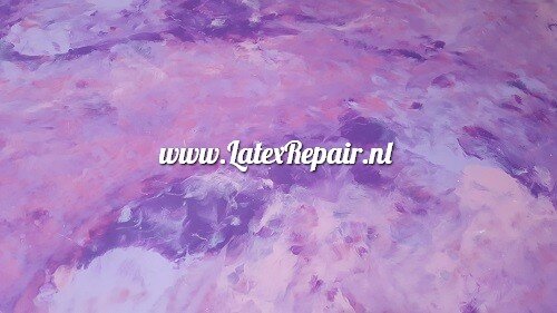 Latex sheet - Mix marble pink lila purple - 1560